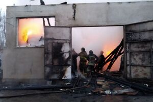 Причины пожара пока не установлены