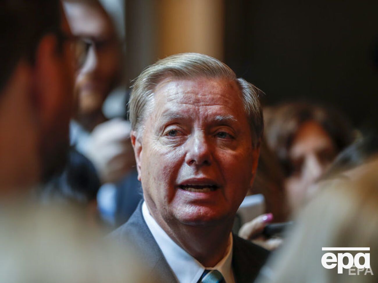 Республіканець Грем неодноразово висловлювався проти виведення військ США із Сирії