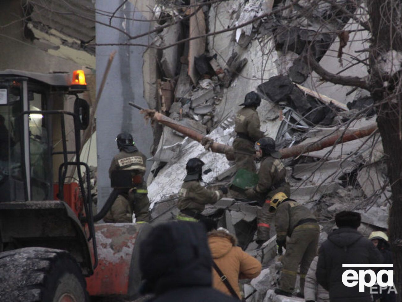 Під'їзд обвалився в ніч на 31 грудня