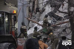 Подъезд обрушился в ночь на 31 декабря