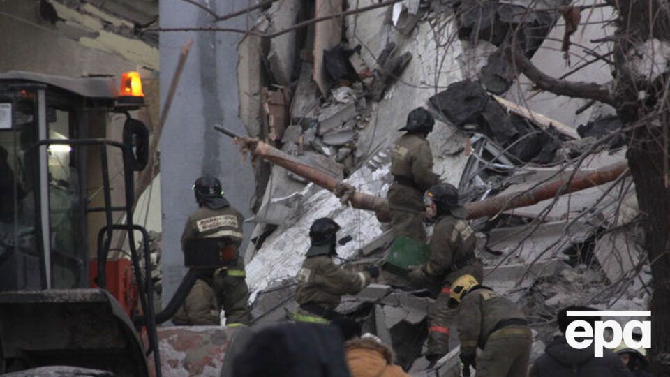 Під'їзд обвалився в ніч на 31 грудня