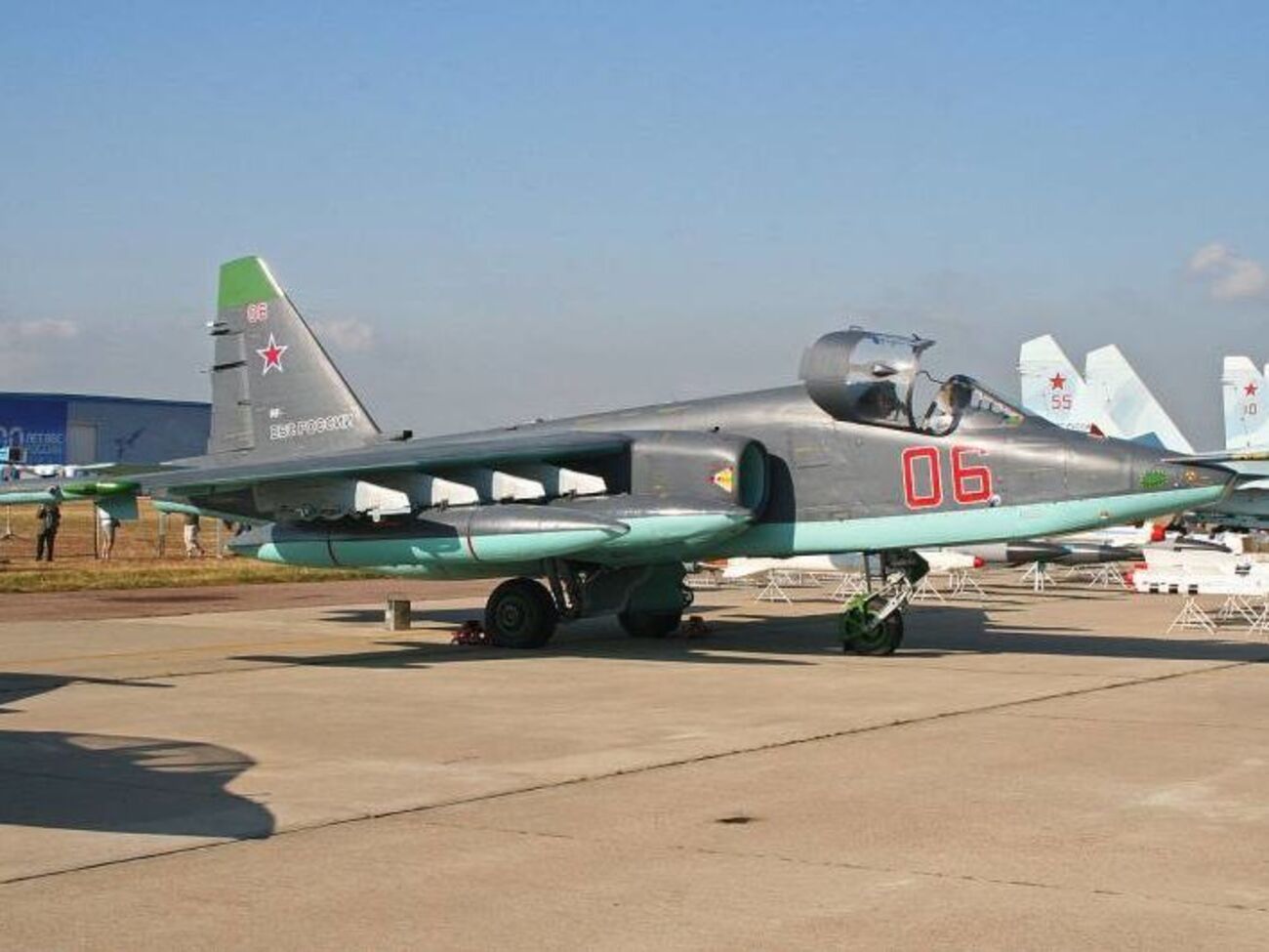 Су-25 разбился во время учебно-тренировочного полета