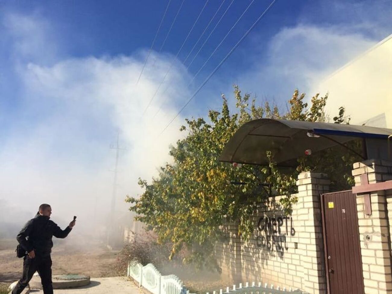 Дом Павловского в Херсоне, где, предположительно, проходила встреча фигурантов дела об убийстве Гандзюк