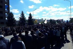 В Ингушетии проходили протесты