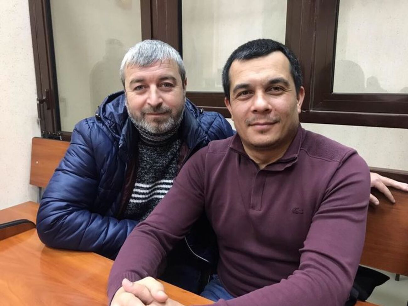 Суд над Курбедіновим (праворуч) тривав два дні
