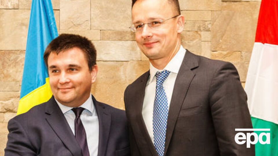 Наступна зустріч Клімкіна і Сіярто відбудеться 10 грудня