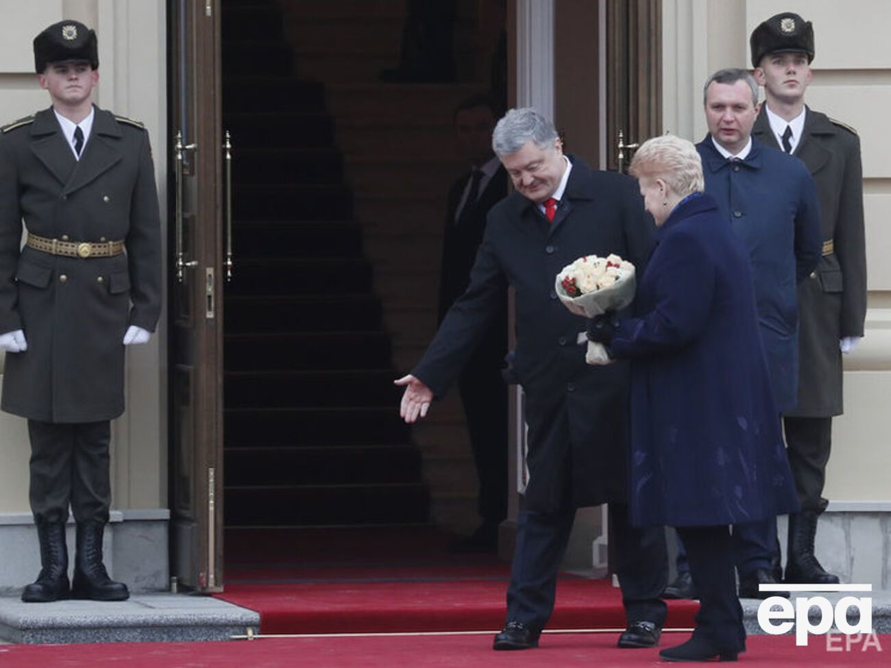 Грибаускайте встретилась с Порошенко