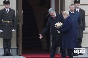 Грибаускайте встретилась с Порошенко