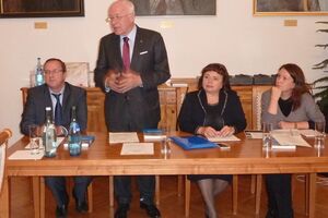 Зігеле (крайній зліва): Пропонуємо вам, шановна пані Москалькова, продовжити гуманітарну місію доброї волі