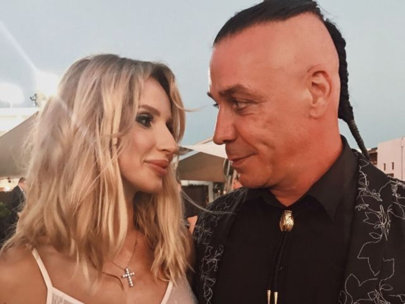 Loboda пришла на выступление Линдеманна