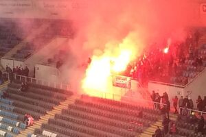 Форостяк: Під час матчу було здійснено хуліганські дії із застосуванням потужної піротехніки