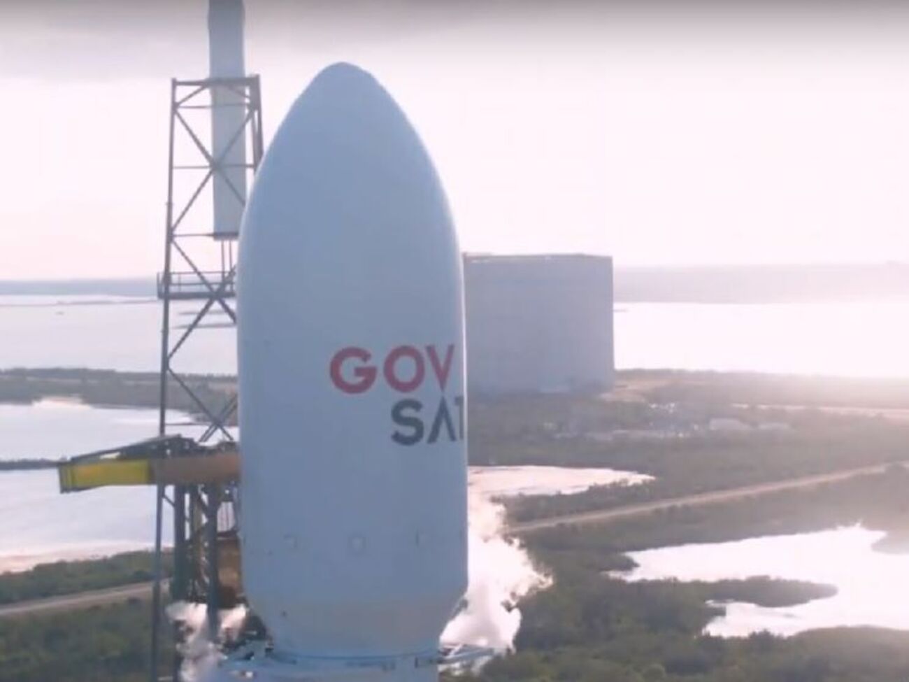 На орбиту запустили спутник GovSat-1