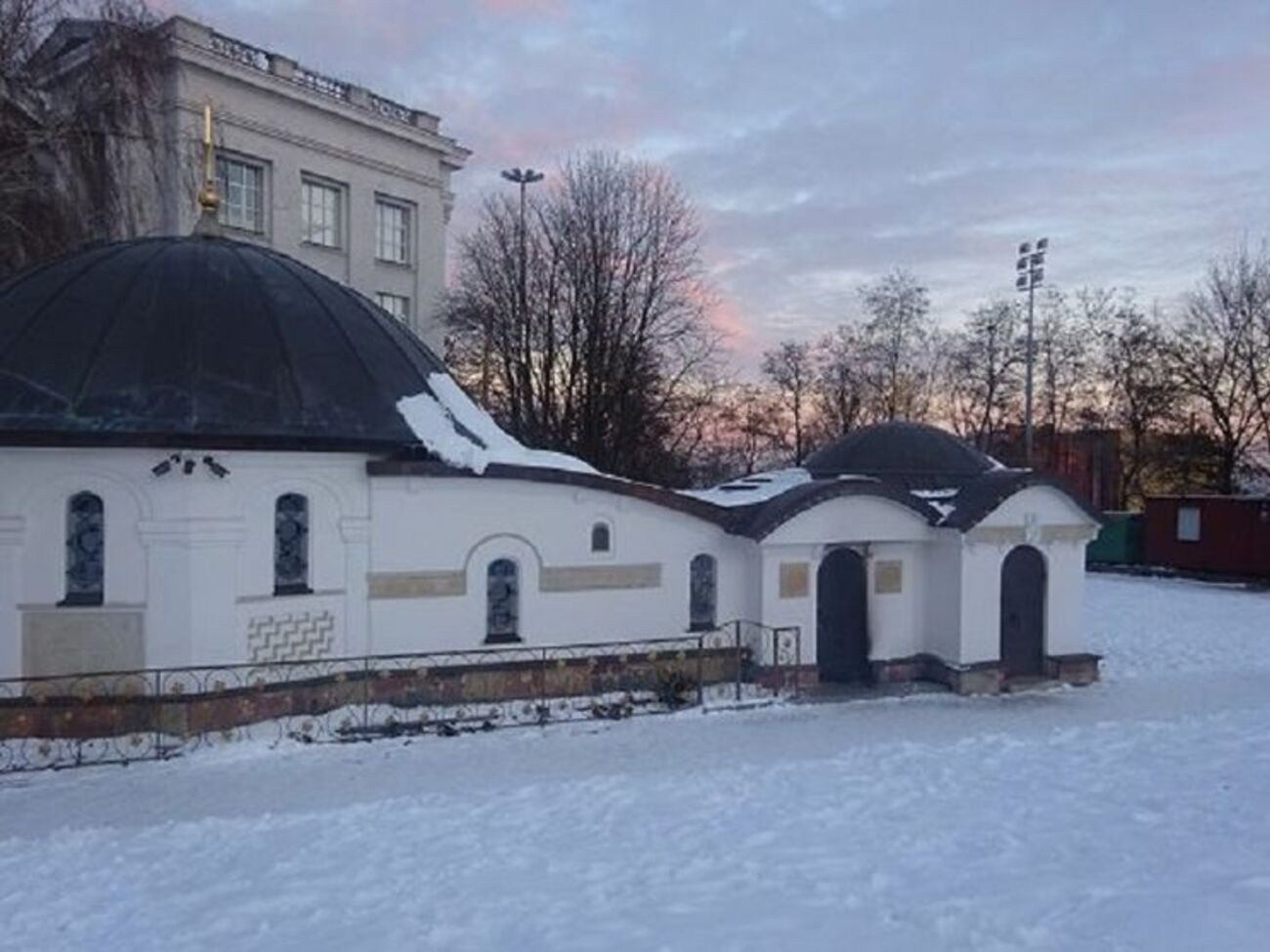 Будівлю в ніч на 25 січня намагалися підпалити