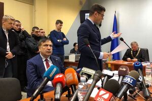Саакашвили и Чернолуцкий выступили в апелляционном административном суде