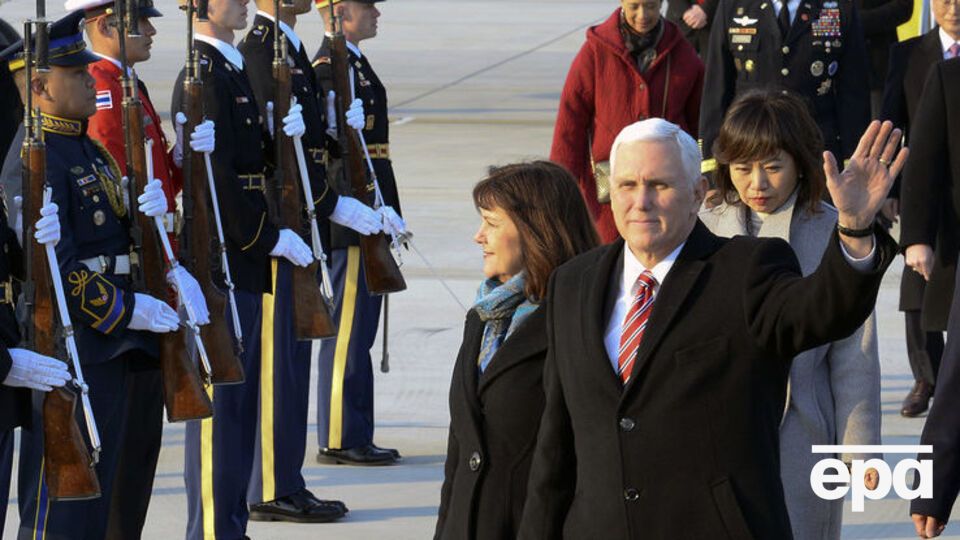 Пенс очолив американську делегацію на Олімпіаді