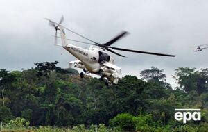 24 января 2018 года украинский экипаж вертолета Ми-8 провел финальный полет над городом Монровией