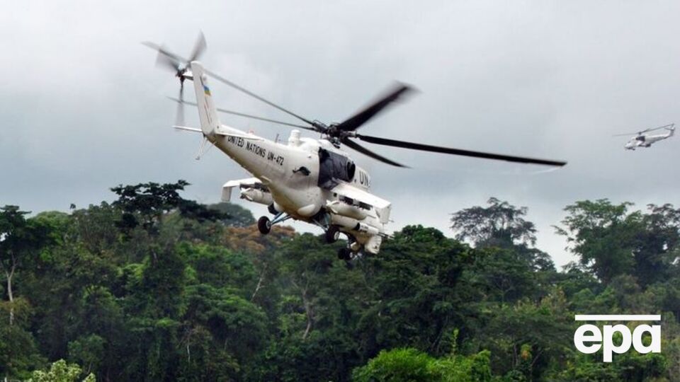 24 января 2018 года украинский экипаж вертолета Ми-8 провел финальный полет над городом Монровией