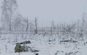 Самолет упал в Подмосковье