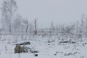 Літак упав у Підмосков'ї
