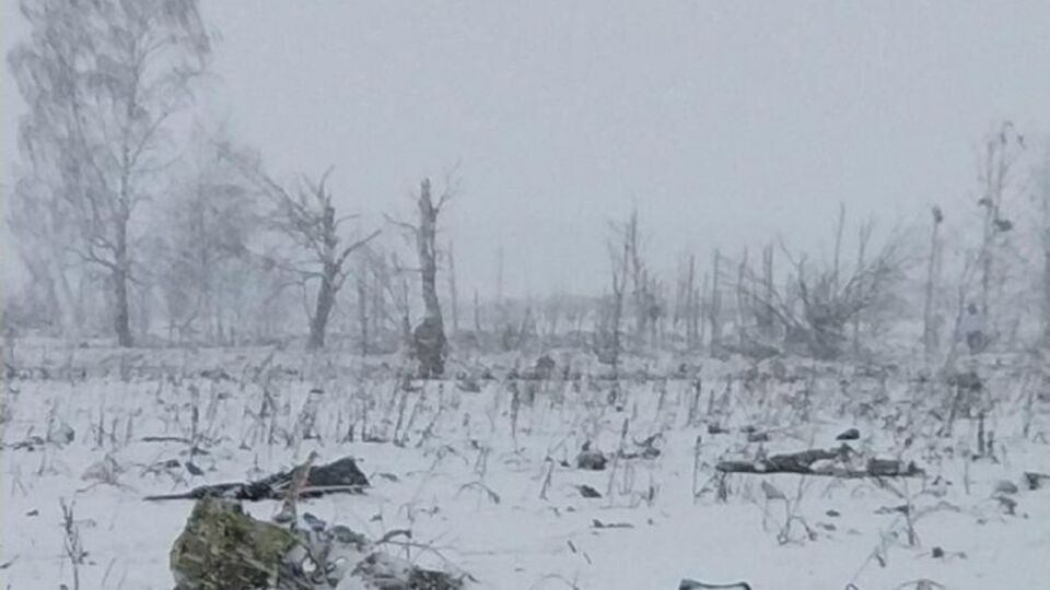 Літак упав у Підмосков'ї