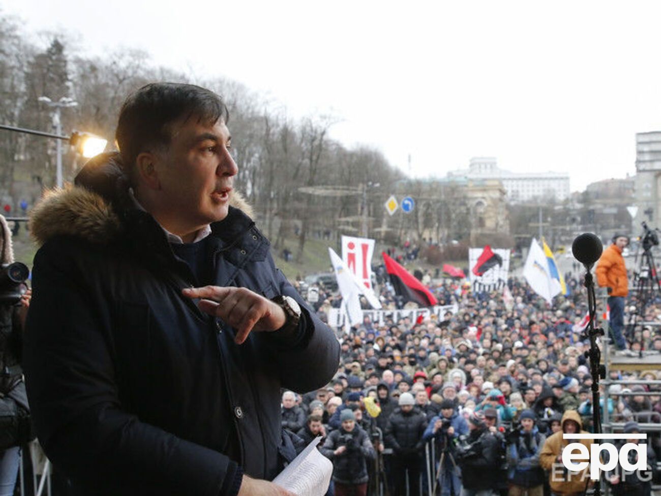 Саакашвили задержали в понедельник в Киеве