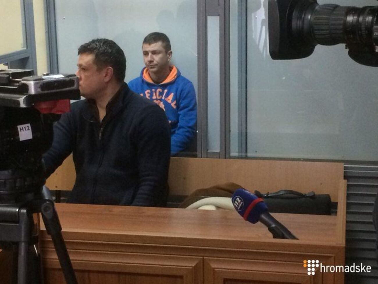 Балабуха (справа) был участником АТО