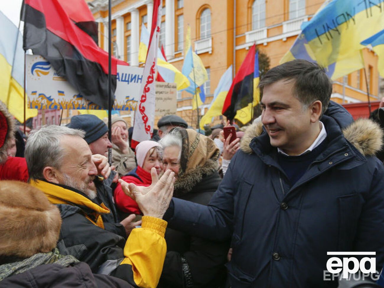 "Рух нових сил" заявив про готовність захистити свого лідера Саакашвілі
