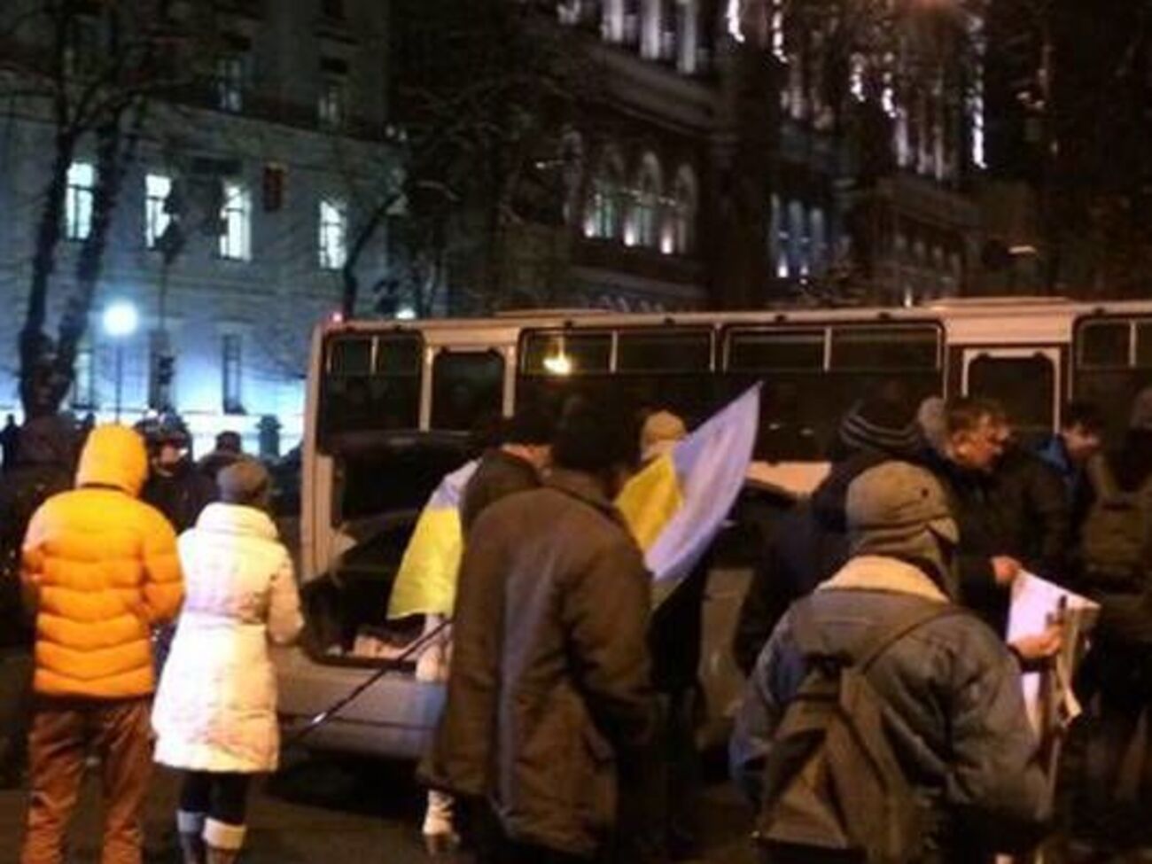 Сьогодні на Банковій правоохоронці затримали одну людину