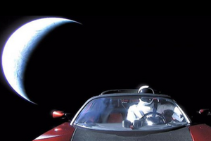 Tesla запустили в космос 6 лютого