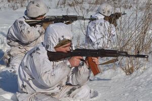 Украинских военных обстреливали на донецком и луганском направлениях