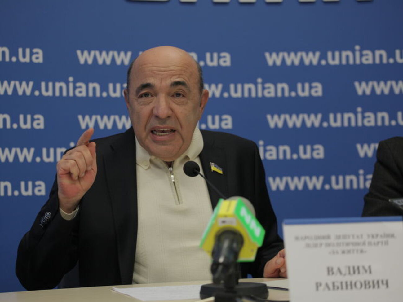 Вадим Рабинович: Готов специально для господина Левочкина сделать репортаж из суда, вынесшего такое справедливое решение