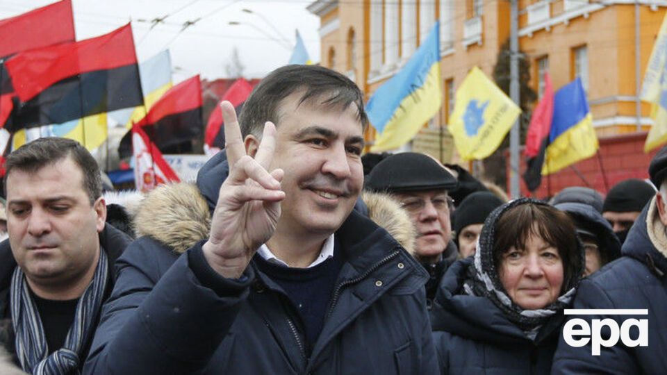 12 февраля Саакашвили выдворили из Украины в Польшу