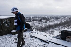 Члени патруля місії не змогли доїхати до ймовірного місця через відсутність під'їзних доріг