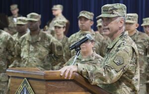 Накасоне участвовал в военных операциях в Ираке и Афганистане