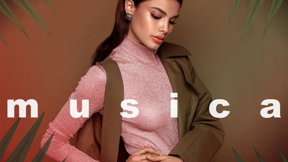 Michelle Andrade исполнила латиноамериканские танцы