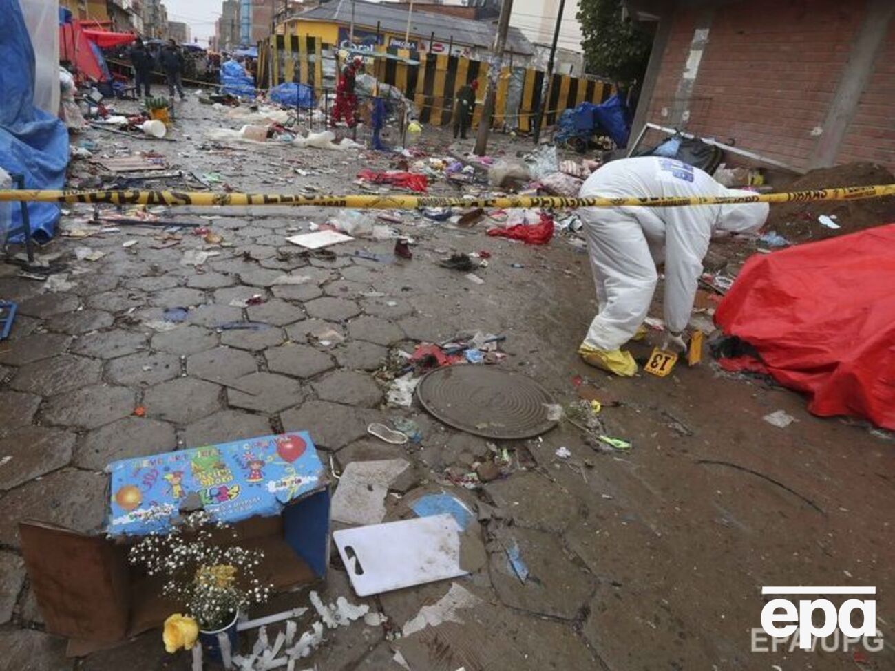 В Боливии из-за взрыва газового баллона погибли восемь человек