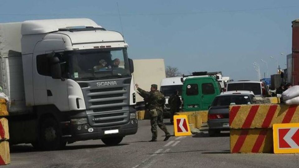 Украинские КПВВ работают в штатном режиме