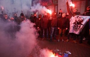 Руководитель Россотрудничества в Киеве Константин Воробьев заявил, что обратился в полицию из-за нанесенного материального ущерба