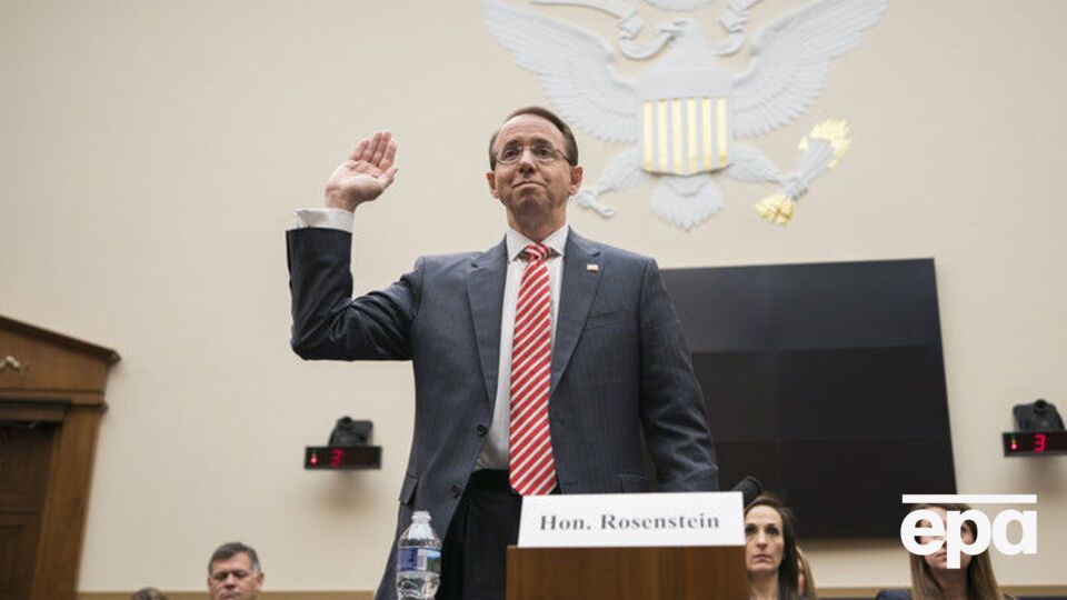 Вашингтон буде домагатися екстрадиції обвинувачених росіян у США, заявив заступник генпрокурора Род Розенштейн