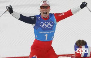 На цій Олімпіаді Бйорген завоювала повний комплект нагород