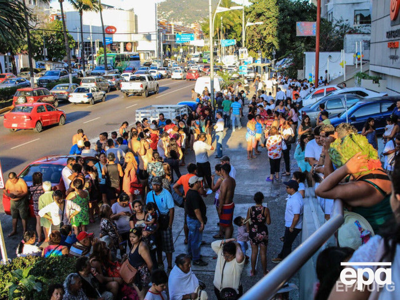 В Мексике 16 февраля произошло мощное землетрясение магнитудой 7,2