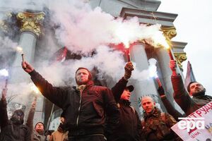 У Києві пройшла акція добровольчого руху ОУН