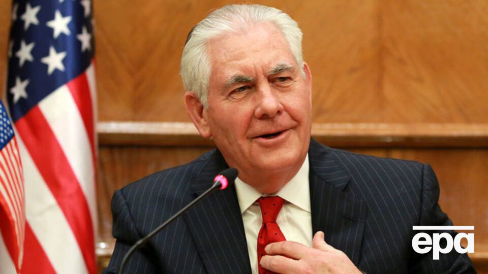 Тіллерсон: США розглядають ще групу осіб, щодо яких можуть увести санкції