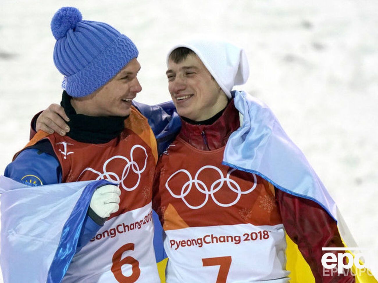 Олимпийский чемпион по фристайлу, украинец Александр Абраменко и россиянин Илья Буров