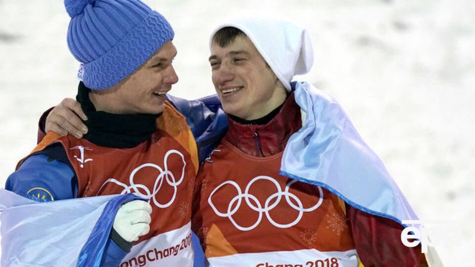 Олимпийский чемпион по фристайлу, украинец Александр Абраменко и россиянин Илья Буров