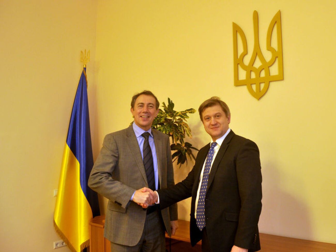 14 февраля Мюллер&nbsp;обсудил реформы в Украине&nbsp;с министром финансов Данилюком