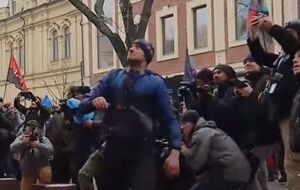 Акция националистов прошла 17 февраля