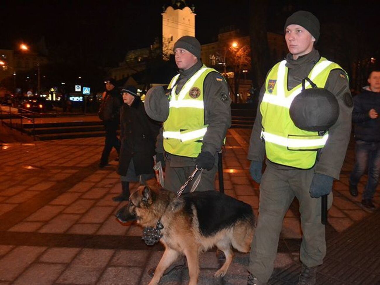 Шевченківський суд охороняла Нацгвардія