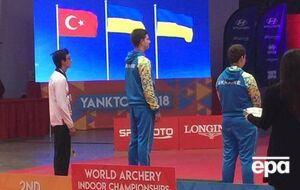 На п'єдестал зійшло двоє юніорів з України