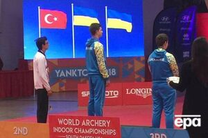 На п'єдестал зійшло двоє юніорів з України